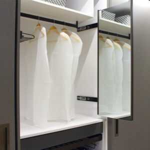 ESPEJO EXTRAIBLE C/ROTACION BLANCO INTOO