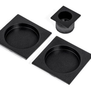 TIRADOR CORREDERA CUADRADO CON UÑERO NEGRO