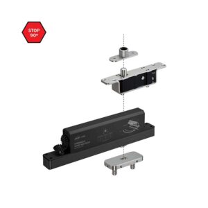 BISAGRA PIVOTANTE JNF HIDARULICO CON RETENCION HASTA 350KG MIN 40MM